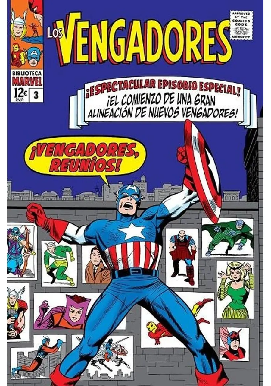 Biblioteca Marvel los Vengadores 03 (De 1965) – Panini España