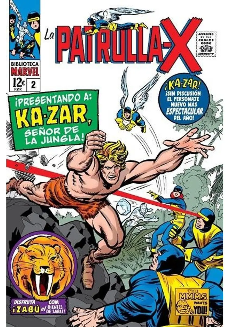 Biblioteca Marvel la Patrulla-X 02 (De 1964 a 1965) – Panini España