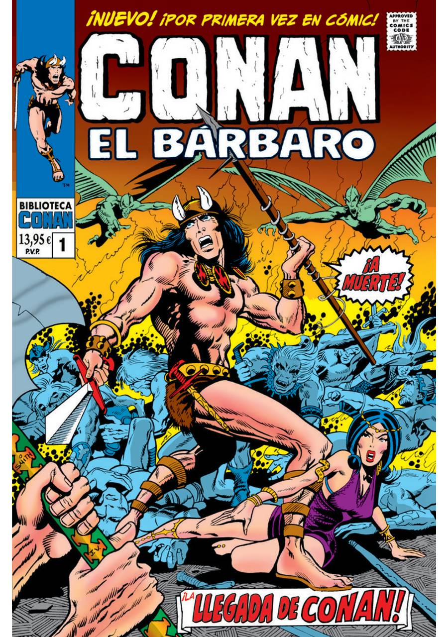Conan Bárbaro V1 01 1970-1 Llegada Conan – Panini España