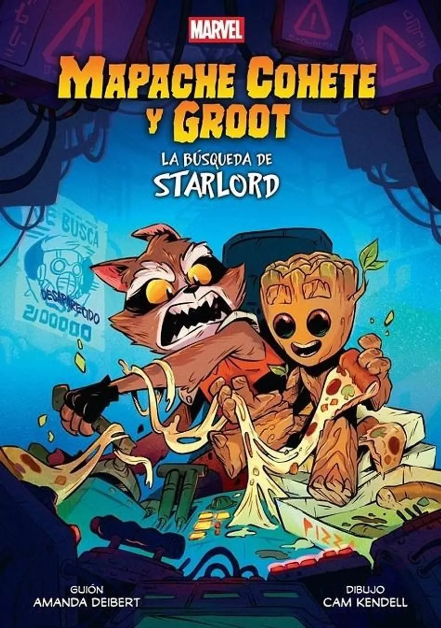 Mapache Cohete y Groot, la Búsqueda de Starlord – Panini España