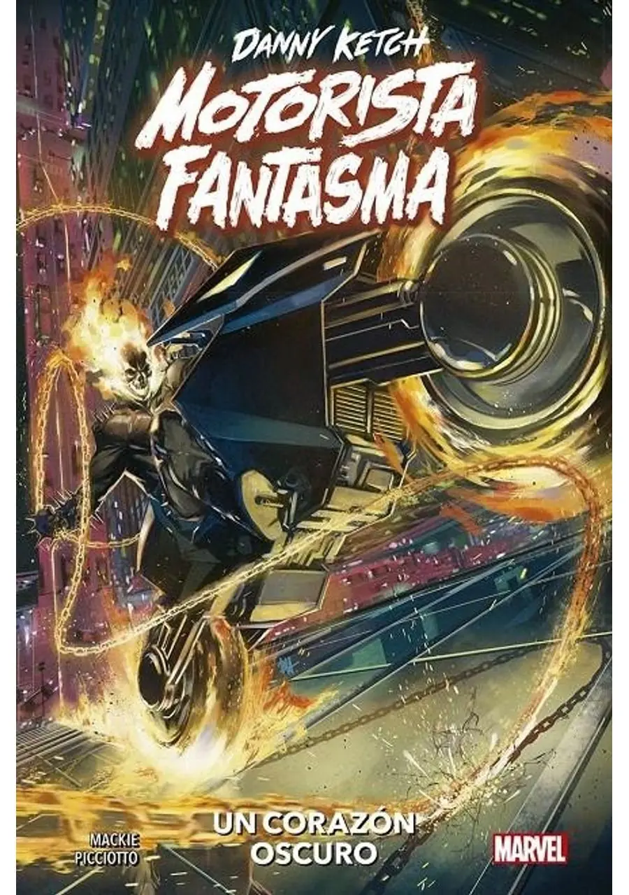 Danny Ketch Motorista Fantasma un Corazon Oscuro – Panini España