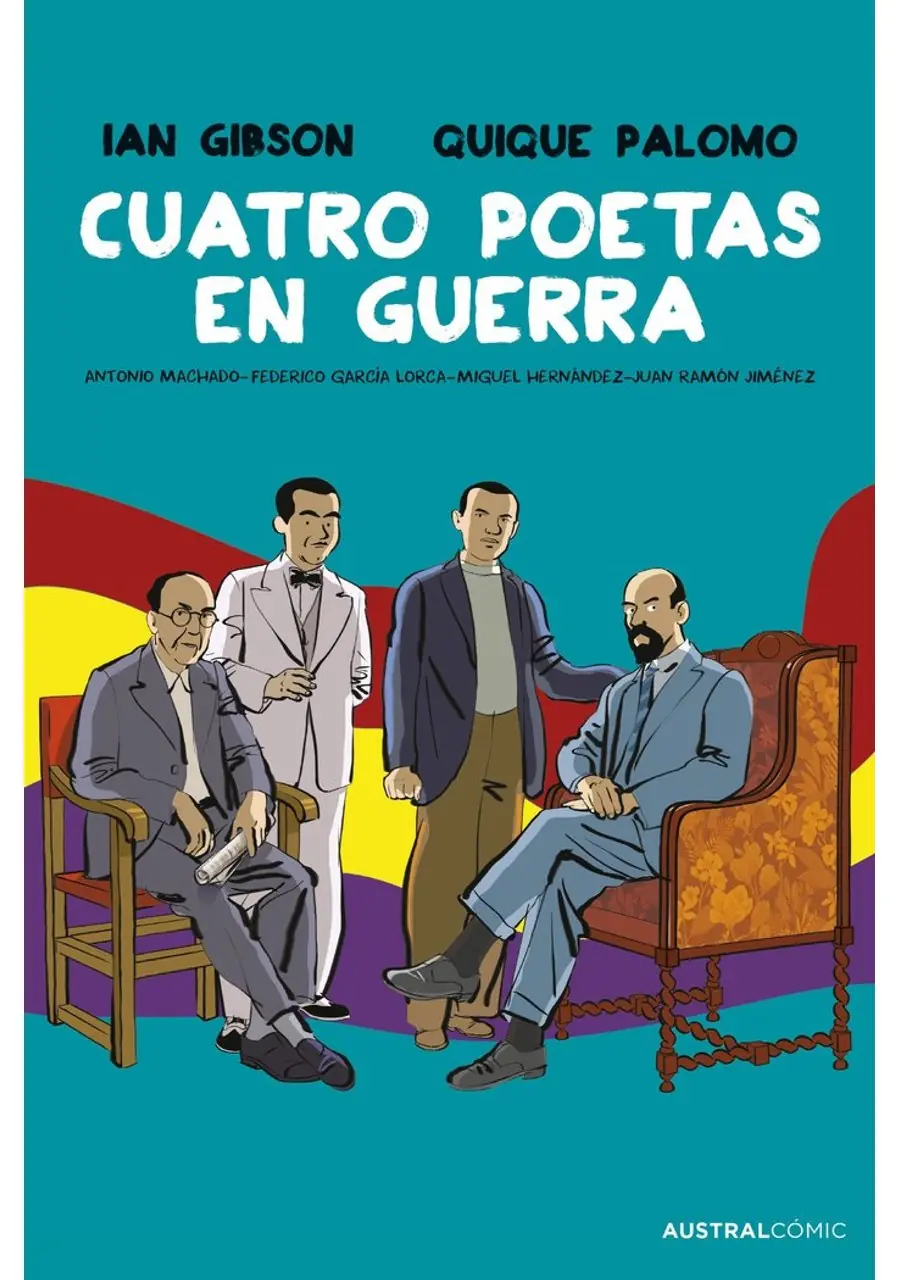 Cuatro Poetas en Guerra Novela Gráfica – Austral