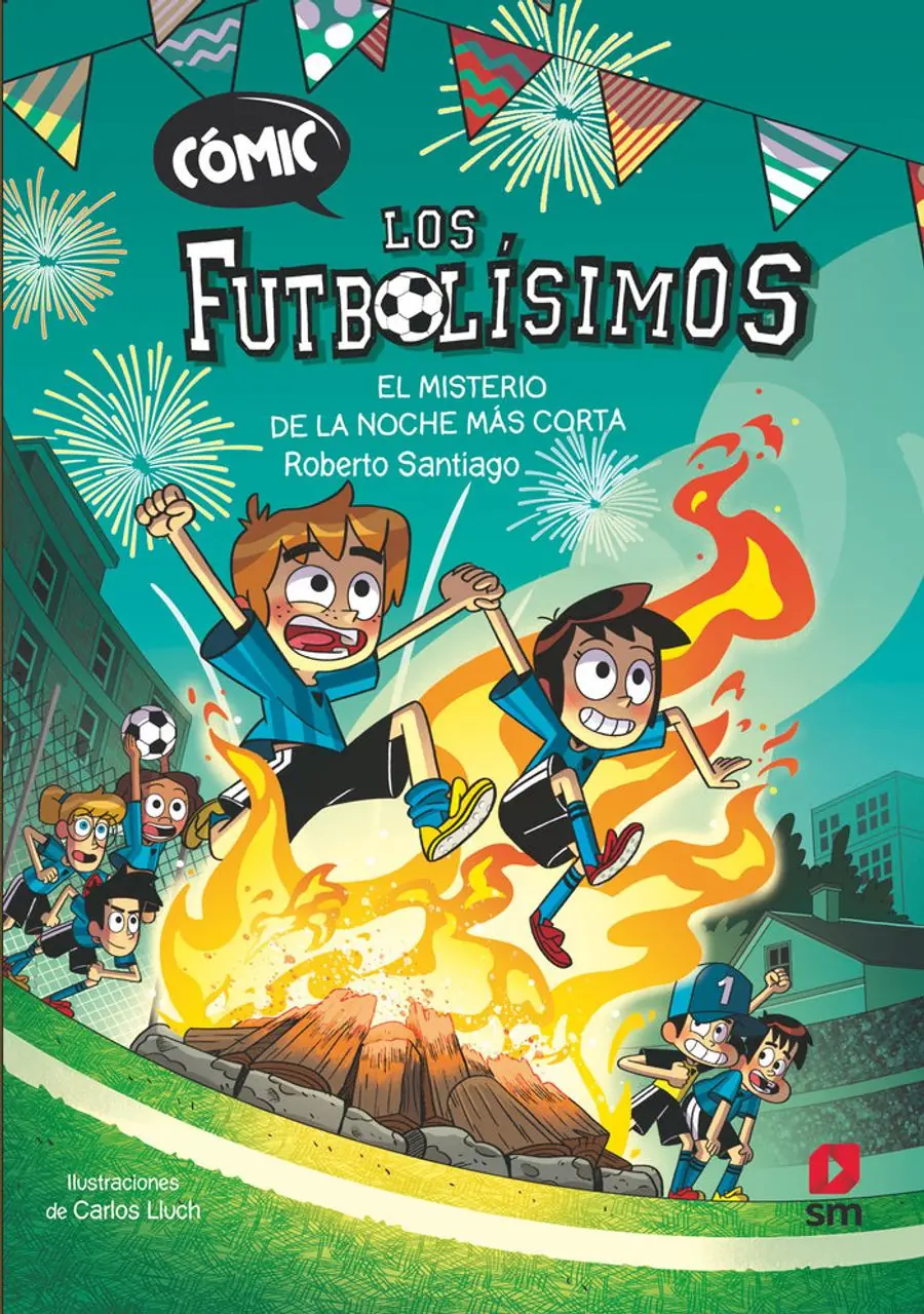 Cómic los Futbolísimos 3 el Misterio de la Noche Mas Corta – Ediciones SM