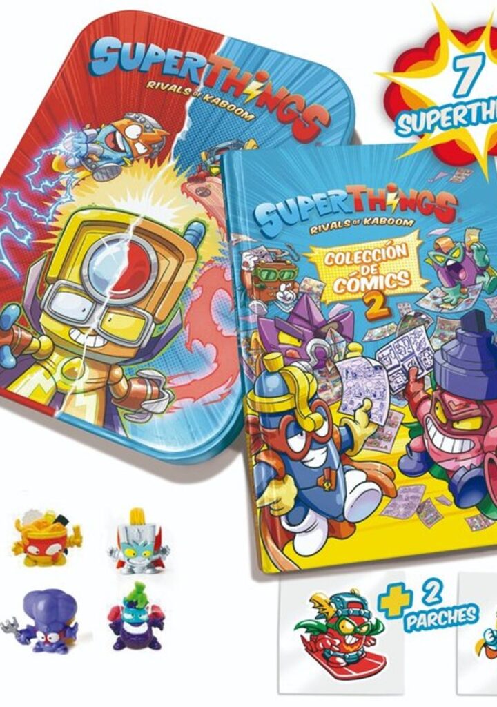 Libro del coleccionista de comics superthings caja metalica – Ediba Europa Eon