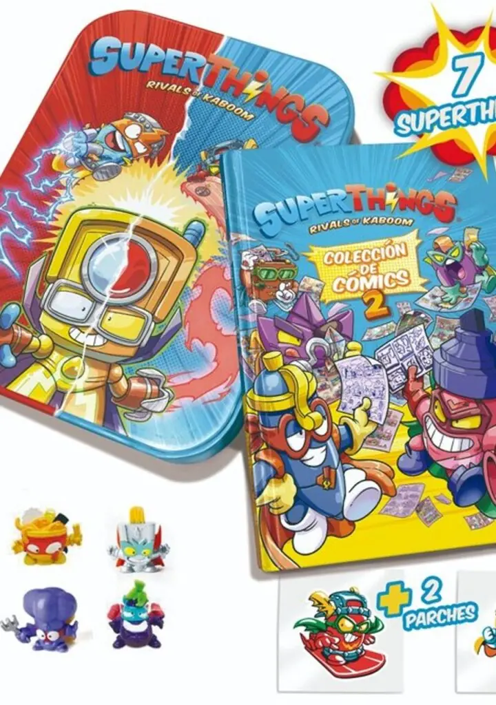 Libro del coleccionista de comics superthings caja metalica – Ediba Europa Eon
