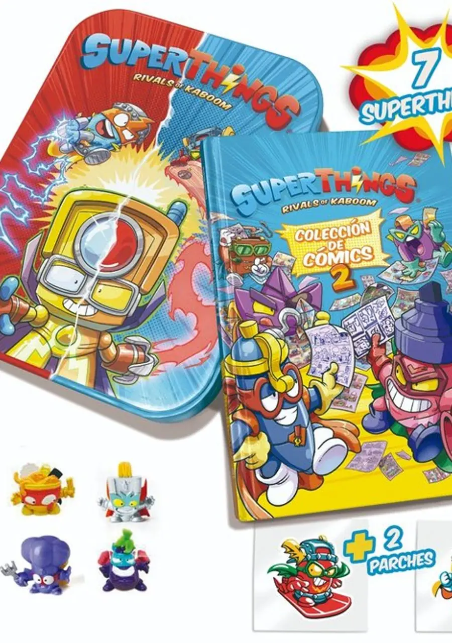 Libro del coleccionista de comics superthings caja metalica – Ediba Europa Eon
