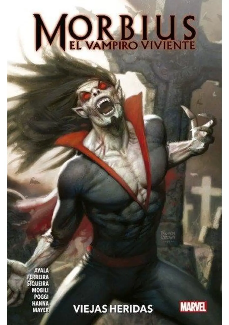 Morbius 1 Vampiro Viviente Viejas Herida – Panini España