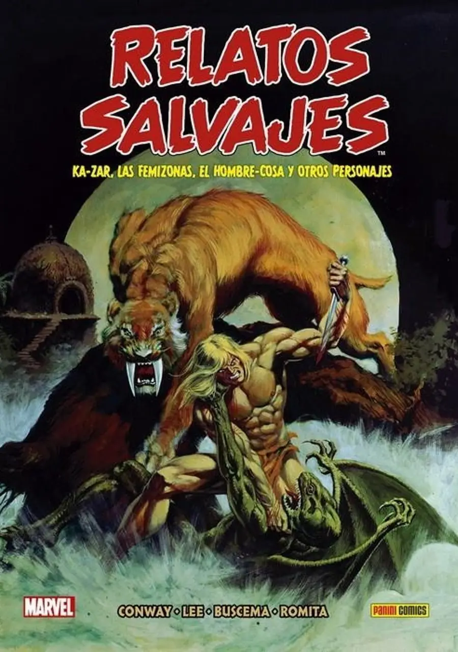 Biblioteca Relatos Salvajes 01 (Ka-zar, las Femizonas, el Hombre-cosa y Otros Personajes) – Panini España