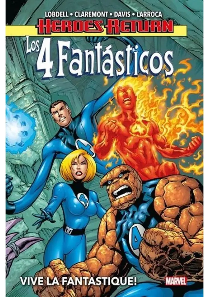 Los 4 Fantásticos Heroes Return 01 (Vive la Fantastique!) – Panini España