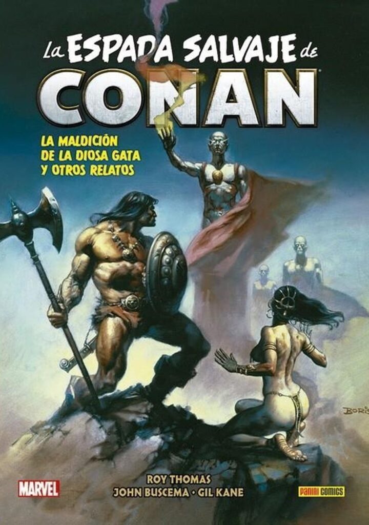 Biblioteca Conan la Espada Salvaje de Conan 04 (La Maldición de la Diosa Gata y Otros Relatos) – Panini España