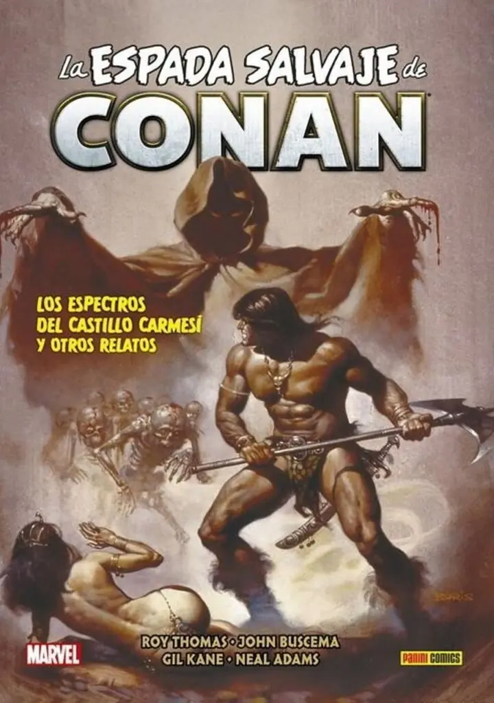 Biblioteca Conan la Espada Salvaje de Conan 05 (Los Espectros del Castillo Carmesí y Otros Relatos) – Panini España