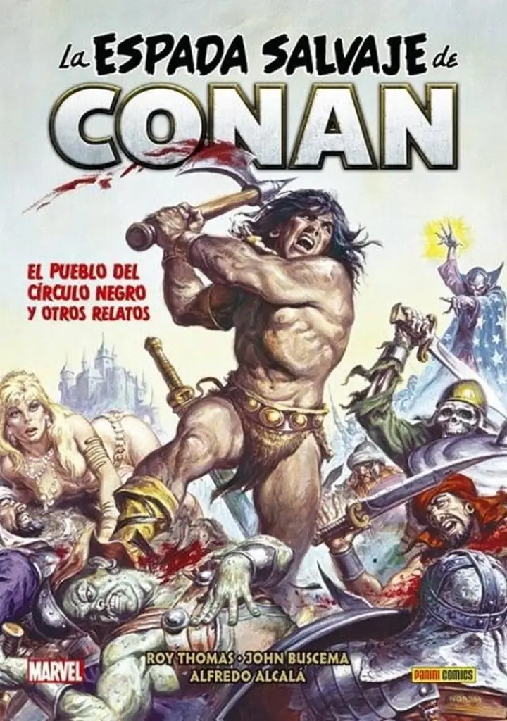 Biblioteca Conan la Espada Salvaje de Conan 06 (El Pueblo del Círculo Negro y Otros Relatos) – Panini España