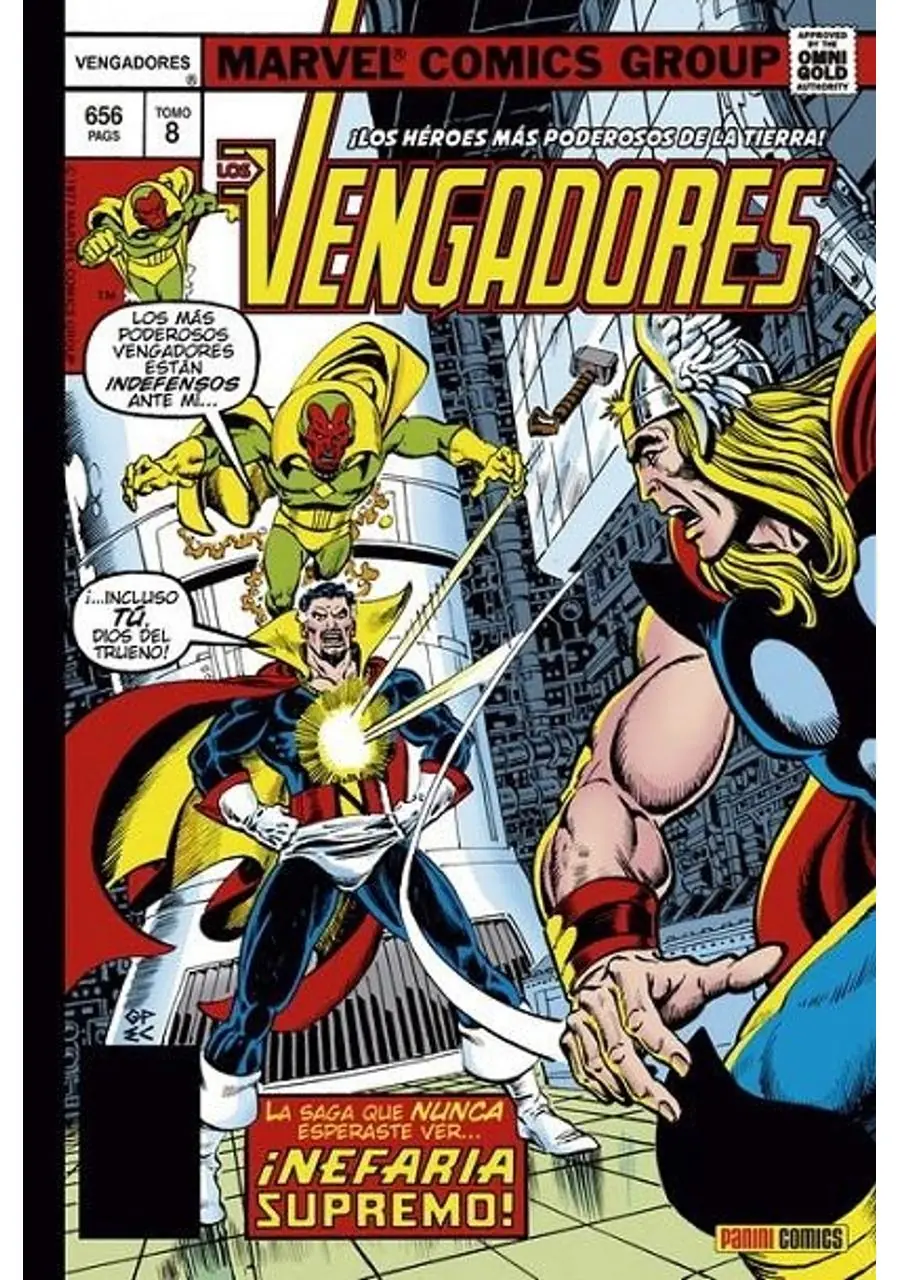 Los Vengadores Omnigold 08 (Nefaria Supremo) – Panini España