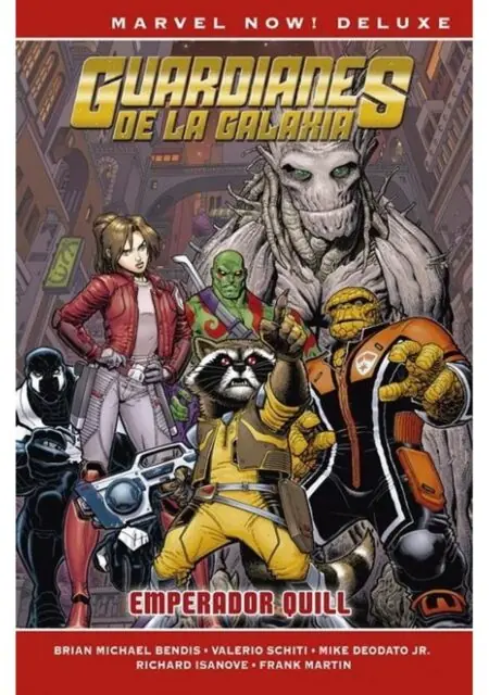 Guardianes de la Galaxia de Brian M. Bendis Marvel Now! Deluxe 04 (Emperador Quill) – Panini España
