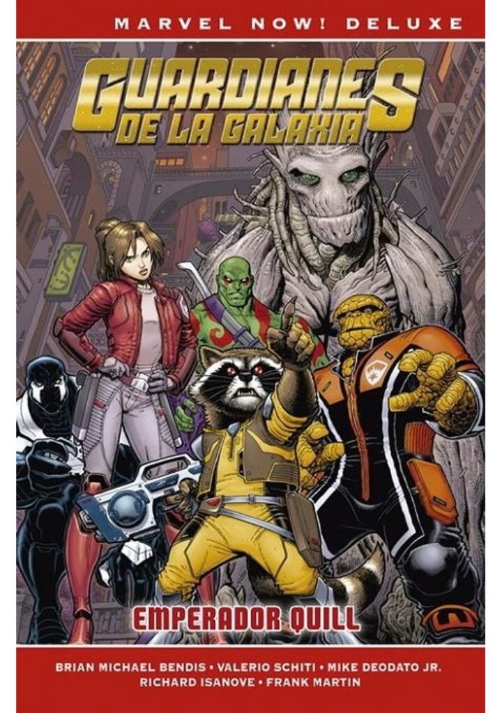 Guardianes de la Galaxia de Brian M. Bendis Marvel Now! Deluxe 04 (Emperador Quill) – Panini España