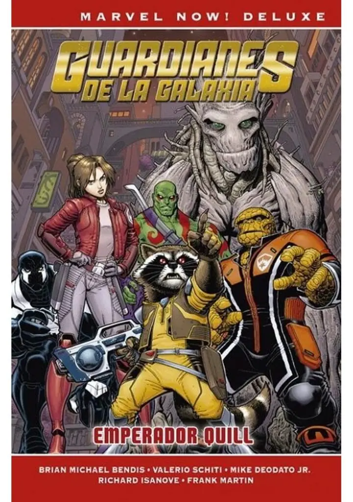 Guardianes de la Galaxia de Brian M. Bendis Marvel Now! Deluxe 04 (Emperador Quill) – Panini España