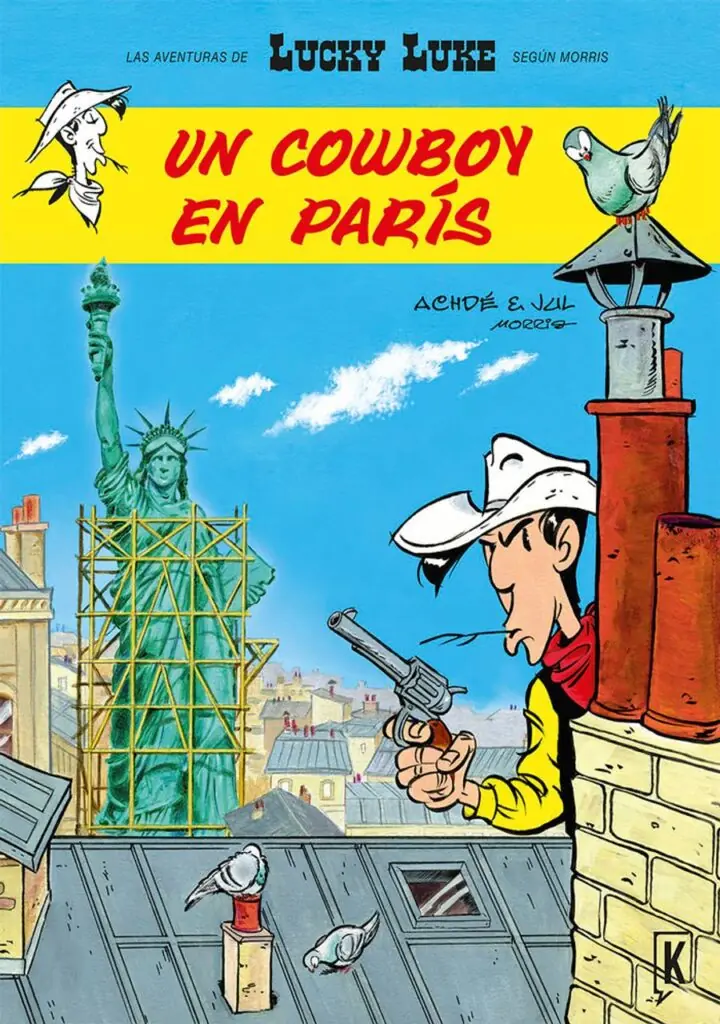 Lucky Luke. Un cowboy en París – Ediciones Kraken
