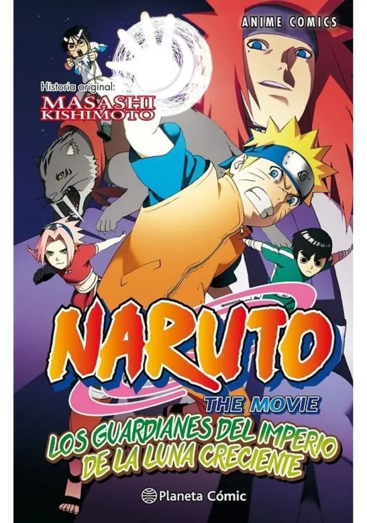 Naruto Anime Comic 04 (Los Guardianes del Imperio de la Luna Creciente) – Planeta España