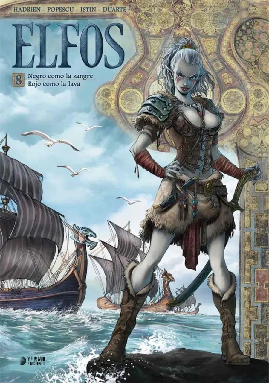 Elfos 08: Negro Como la Sangre/ Rojo Como la Lava – Yermo Ediciones