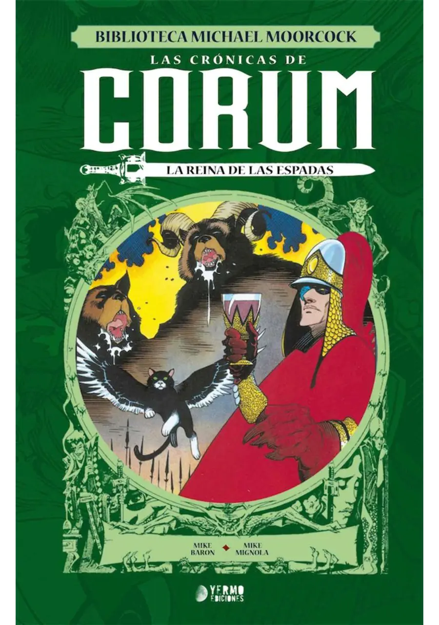 Biblioteca Michael Moorcock las Crónicas de Corum 02 (La Reina de las Espadas) – Yermo Ediciones