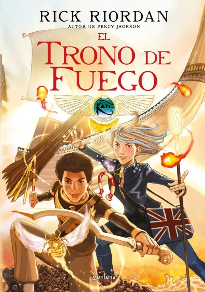 El trono de fuego (Las crónicas de los Kane [cómic] 2) – Montena