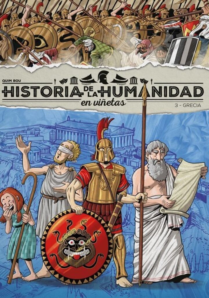 Historia de la Humanidad en Viñetas. Grecia – Espiral