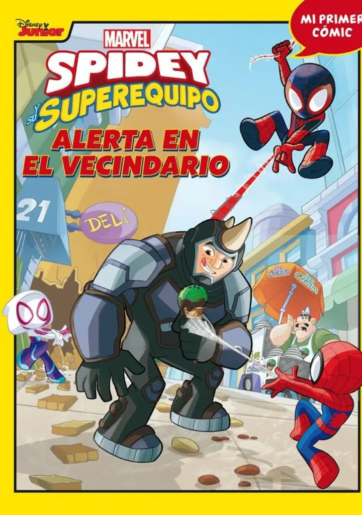 Spidey y su Superequipo. Alerta en el Vecindario – Libros Disney