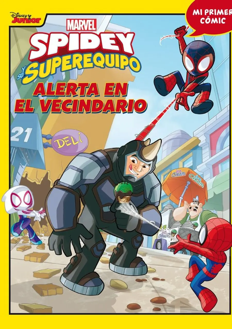 Spidey y su Superequipo. Alerta en el Vecindario – Libros Disney
