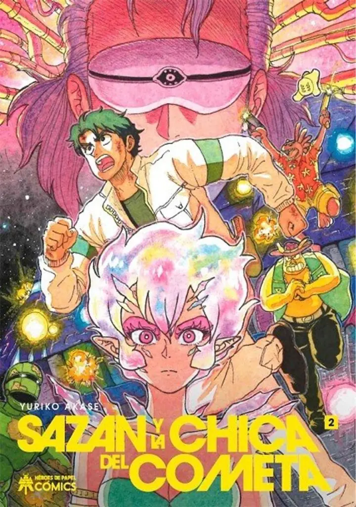 Sazan y la Chica del Cometa 02 – Héroes de Papel
