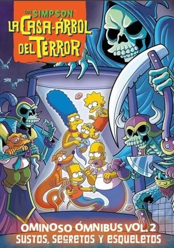 Los Simpson, la Casa-árbol del Terror Ominoso Ómnibus 02 (Sustos, Secretos y Esqueletos) – Editorial Hidra