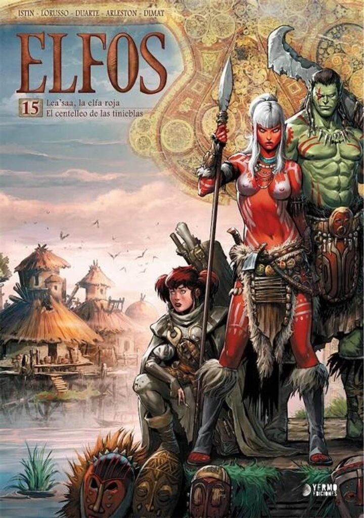 Elfos Integral 15 (Lea Saa, la Elfa Roja / el Centelleo de las Tinieblas) – Yermo Ediciones