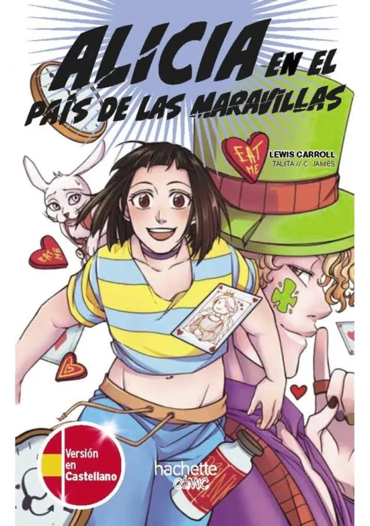 Alicia en el País de las Maravillas Edición Bilingüe (Caste – Hachette