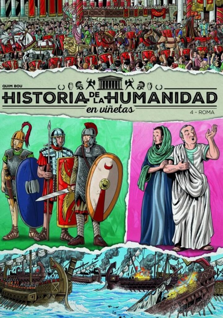 Historia Humanidad Viñetas 4 Roma – Plan B Publicaciones