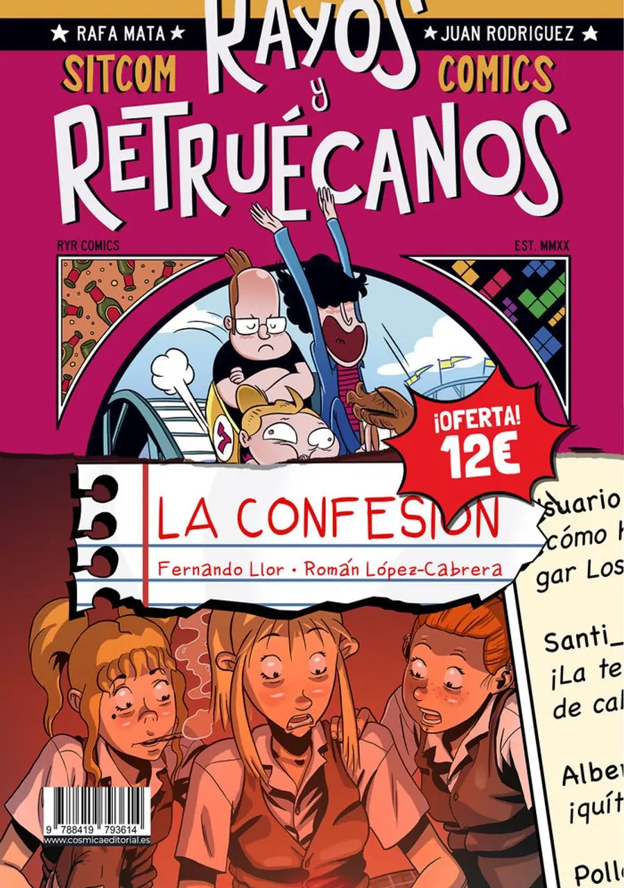 Pack Rayos y Retruécanos y la Confesión – Cósmica Editorial