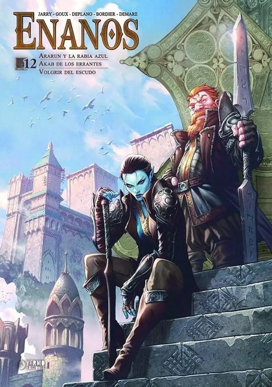 Enanos Integral 12 (Ararun y la Rabia Azul / Akab de los Errantes / Volgrir del Escudo) – Yermo Ediciones