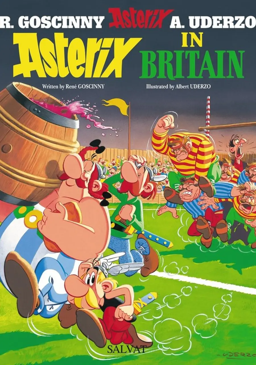 Asterix in Britain. Astérix en Bretaña. Edición bilingüe – Editorial Bruño