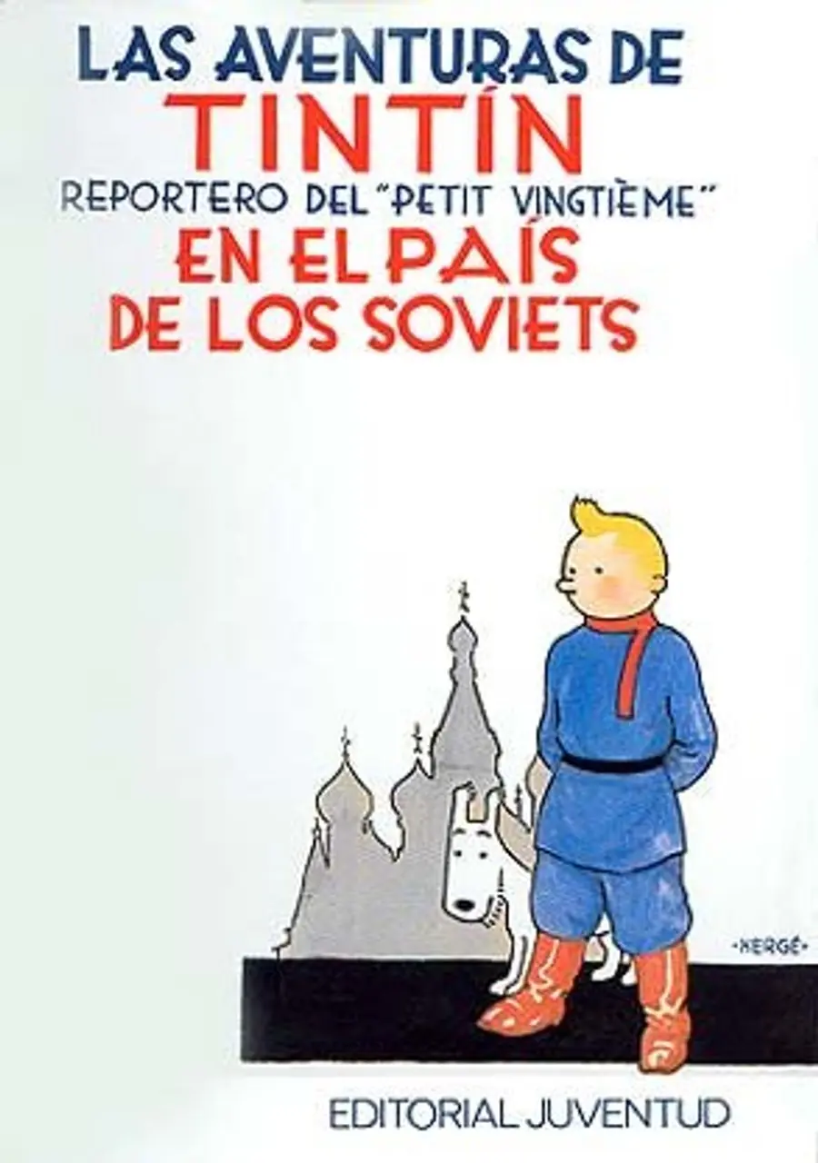 Tintín en el país de los soviets (cartoné) – Editorial Juventud