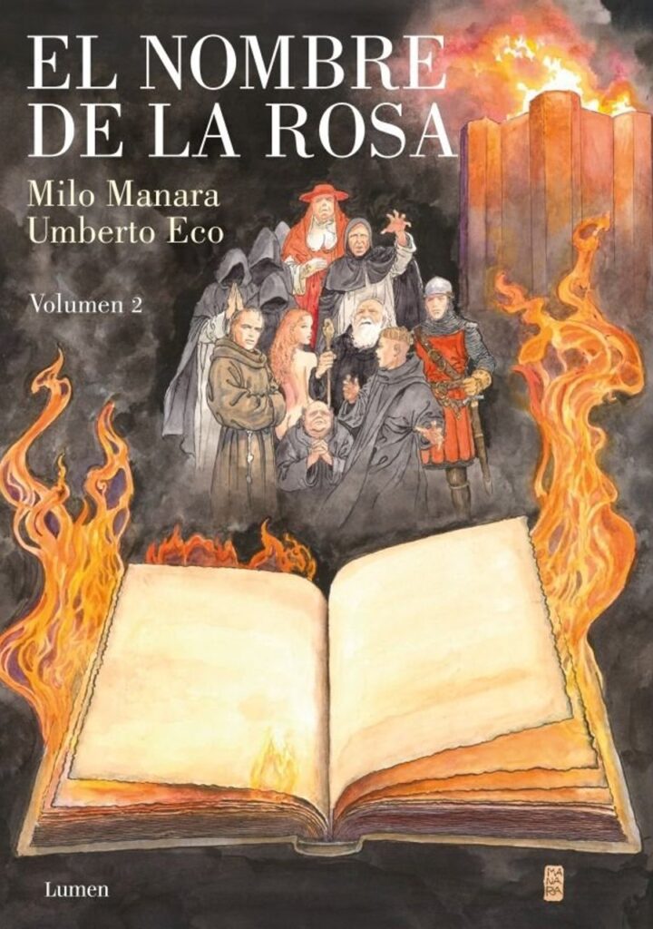 El Nombre de la Rosa la Novela Gráfica (ed. 2026) – Lumen