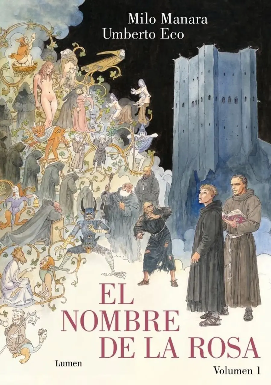 El Nombre de la Rosa la Novela Gráfica (ed. 2023) – Lumen