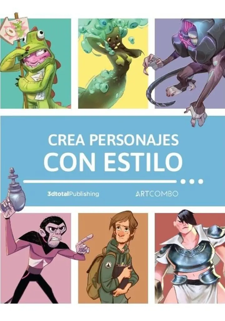 Crea personajes con estilo – Marcombo