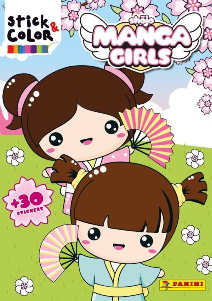 Stick&color Manga Girls N.95 Manga (Nena) S&c – Panini España