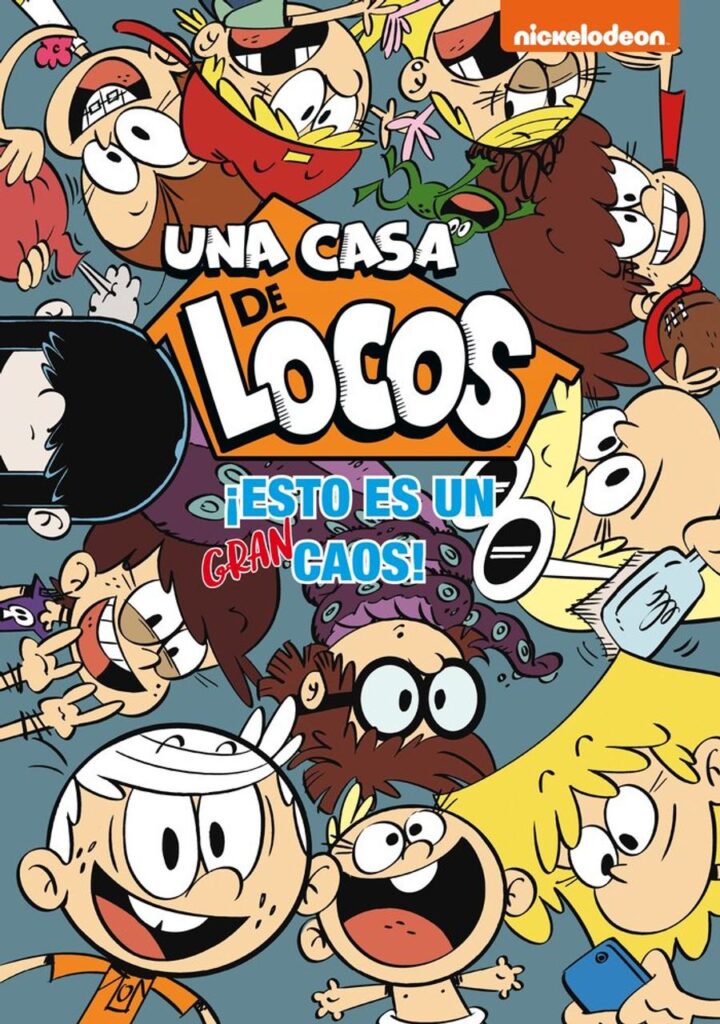 ¡Esto es un gran caos! (Una casa de locos. Cómic 2) – Beascoa