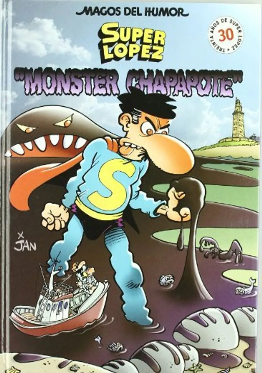 Superlópez. Monster Chapapote (Magos del Humor 98) – Bruguera