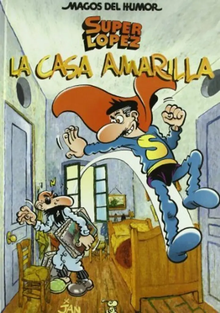 Superlópez. La casa amarilla (Magos del Humor 108) – Bruguera