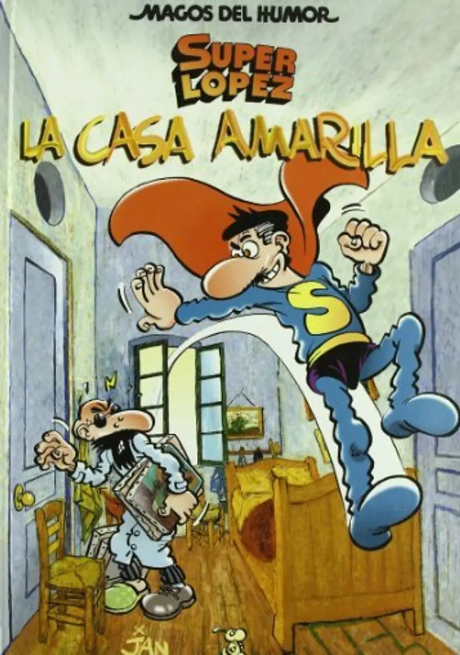 Superlópez. La casa amarilla (Magos del Humor 108) – Bruguera