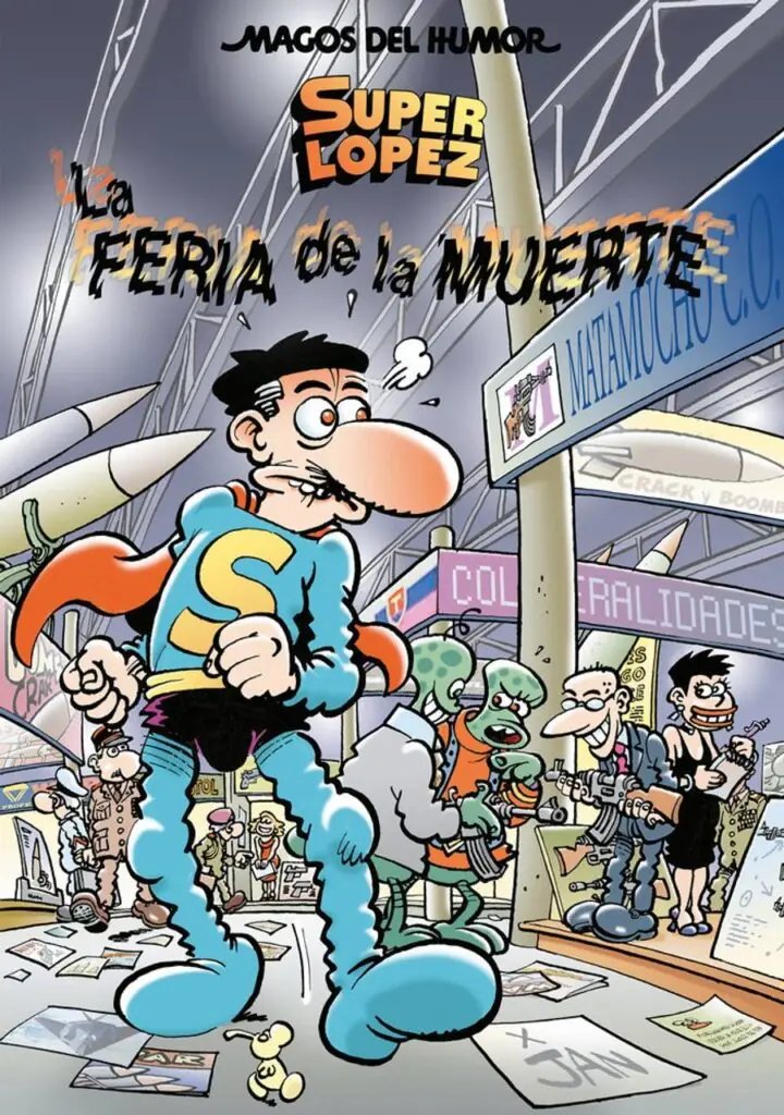 Superlópez. La feria de la muerte (Magos del Humor 111) – Bruguera