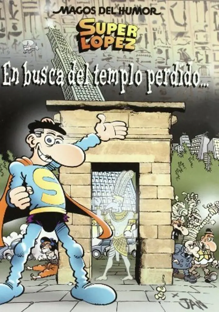 Superlópez. En busca del Templo Perdido... (Magos del Humor 120) – Bruguera