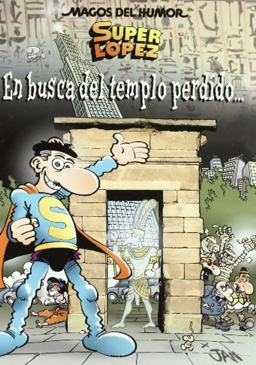Superlópez. En busca del Templo Perdido... (Magos del Humor 120) – Bruguera