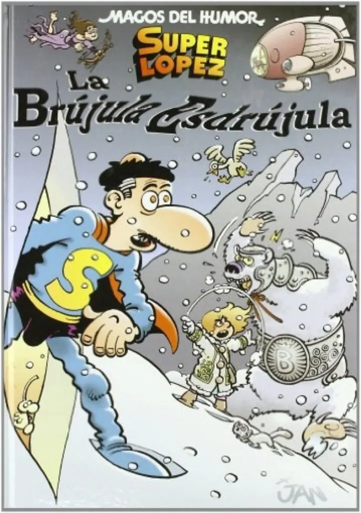 Superlópez. La brújula esdrújula (Magos del Humor 125) – Bruguera