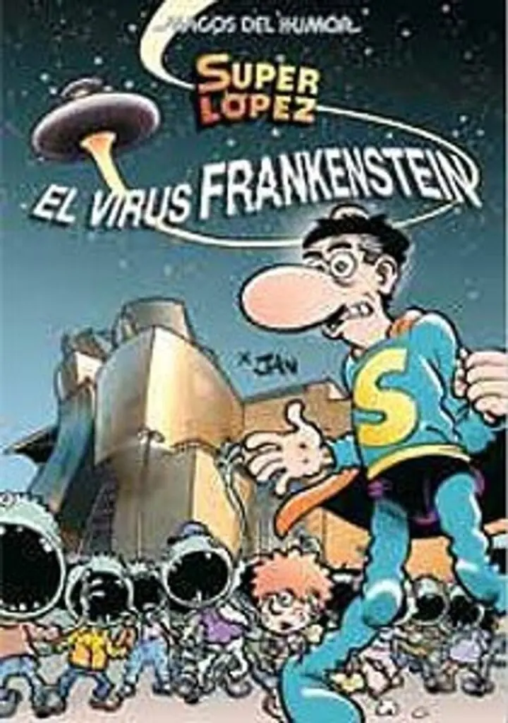 Superlópez. El virus Frankenstein (Magos del Humor 136) – Bruguera